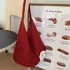 Bolso Tejido Nuevo de Gran Capacidad para Vacaciones en la Playa de Verano, Bolso de Playa de Punto Floral, Bolso Tote de Hombro Único de Moda para el Trabajo