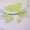 Orifício para Pendurar Translúcido Estrela 3D Acrílico DIY Colar Pulseira Pingente Materiais de Joias Acessórios