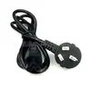 Cable de alimentación de 1,5 m, estándar nacional, cola de ciruela, enchufe de tres clavijas, tres orificios, cable de alimentación para adaptador de corriente de portátil