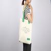 Fábrica por atacado mancha em branco diy pintado à mão saco de lona grafite branco hand-held ombro saco saco