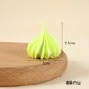 Crema de Emulación Gel Helado Cabeza de Helado Juguete DIY Hecho a Mano Juego de Comida Accesorios para Pastel Mini Flor de Crema Helado