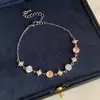 Nuevo Pulsera de Malla Redonda Retorcida con Circonita Diseño de Nicho de Moda Versátil para Viajes Diarios para Mujeres