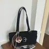 Diseño de nicho, bolso minimalista para la axila, bolso de hombro moderno y versátil para mujer, nuevo estilo 2026, bolso tipo almohada de gamuza para mujer
