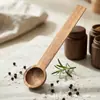 Cuchara de café, Sal, Glutamato monosódico (MSG), Condimento, Cuchara de madera pequeña, Cuchara redonda mini de madera de acacia, Mermelada, Miel, Cuchara pequeña, Hecho a medida