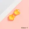 Accesorios de Resina de Color Gelatina Transparente Luminoso Estrella de Cinco Puntas Pegamento Crema para Manualidades Funda de Teléfono Hebilla de Zapato Accesorios para el Cabello