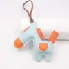 Venta Caliente Lanyard Colgante Pequeño Burro para Mochila Colgante Decoración Colgante de Cuero Pony Burro Lindo Moda Accesorios para Bolsas Colgante