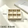Bandeja de Almacenamiento para Joyería de Terciopelo en Stock, Joyero, Bandeja de Exhibición para Joyería, Caja de Almacenamiento de Escritorio Tipo Cajón, Estilo Minimalista Ins