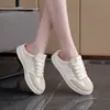Zapatos para mujer HL-706, transpirables de verano, retro, slip-on, zapatos blancos, zapatillas casuales con plataforma para aumentar altura, oso fresa, para mujer