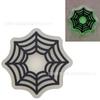 2024 Novo Halloween Brilhante Fluorescente Patch Crocs Sapatos Flor Sapato Fivela Fivela Acessórios DIY