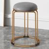 Banqueta Estilo Nórdico Doméstica Moderna Simples Redonda Baixa Cyber Popular Pequena Empilhável Luxo Leve Banco Preguiçoso para Mesa de Jantar