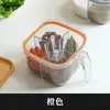 Caja de condimentos, tarro de condimentos de cocina para el hogar, conjunto combinado, sal multirejilla integrada, botella de condimentos de almacenamiento de pimienta MSG