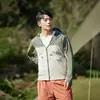 Ropa de Protección Solar 2025 Verano Nueva Ropa de Protección Solar de Seda de Hielo para Mujer con Capucha Protección UV Ropa Versátil de Piel de Hielo para Hombre