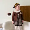 Novidades em 31/08) Vestidos para meninas, novos estilos de outono, vestidos regata infantis estilosos, vestidos para bebês meninas Classe A