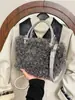 2026 Moda Transfronteriza Bolso de Peluche Cubo Nuevo Elegante Nicho Diario Elegante Bolso de Hombro Cruzado para Mujer