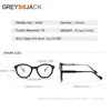 Gafas Pequeñas Estilo Coreano Tr Sin Receta para Mujer, Luz Azul Anti-Azul, Montura para Miopía, Gafas de Pinza de Propionato con Montura Óptica de Prescripción