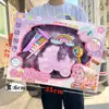 Cuenta manual de arena movediza para niños, tarjeta goo, pegamento en crema, graffiti, acuarela, libro silencioso, traje de caja de regalo de juguete DIY para niña