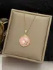 Collar femenino europeo y americano flor temperamento francés barroco collar de perlas de agua dulce naturales pintura al óleo traje de viento collar femenino