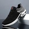 Tênis Masculino Outono 2024 Novos Sapatos Masculinos Modernos Versáteis Tênis de Corrida Tênis Casuais de Lona Masculinos Sapatos Baixos de Malha