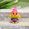 Directo de fábrica muñeca llorona linda caricatura burbuja Colgante de llavero mate muñeca de bolsa llorona pequeña caja sorpresa estudiantes moda juego