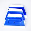 Raspador trapezoidal de ABS y silicona de doble cara para fotos, herramienta para películas, raspador trapezoidal para publicidad, papel pintado, película para coches