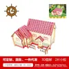 Atacado de quebra-cabeça tridimensional de madeira, modelo de montagem criativo de casa de madeira, barraca de brinquedos educativos de madeira para crianças, atacado