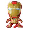 Globo de Spiderman Capitán América Iron Man Hulk Escudo Redondo Bola de Papel de Aluminio Fondo de Cumpleaños para Niños Venta al por Mayor