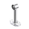 Base de Brida de Acero Inoxidable para Barra de Toalla y Ropa, Base de Brida Colgante, Asiento de Fijación para Barra de Cortina de Ducha, Accesorios para Barra de Toalla, Asiento para Tubo Redondo