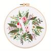 25 Novos Produtos Exportação Bordado DIY Pacote de Material Kit Semi-Acabado Feito à Mão Transfronteiriço Fabricante Amazon Florais Europeus e Americanos