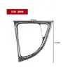 Aplicável a BMW Série 1 E81 E82 E87 E88 08-13 Fibra de Carbono Modificação Interna Alavanca de Câmbio Console Central Elevação