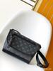 26 Años m L Bolso para Hombre, Bolso para Mujer, Bolso Cruzado de un Solo Hombro, Bolso para Cámara Tres en Uno, Bolso de Mano, Cuero Genuino, Versátil, Retro