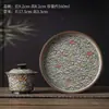 Conjunto de Chá Xiangyun Estilo Chinês Retrô Uma Tigela Três Xícaras com Bandeja para Chá Seco Conjunto de Chá Kung Fu para Casa Conjunto de Presente