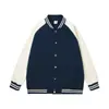 Personalización de Uniforme de Béisbol Sudadera Cardigan Otoño 320g para Hombre Suelta Tendencia Marca Uniforme de Béisbol Estilo Pareja Combinación de Colores Algodón Puro Uniforme de Clase