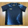 2024 L ~ ropa de tenis de mesa para hombre y mujer de secado rápido para niños, patrón de dragón neutro, negro, chaqueta de grupo para ocio, número de impresión
