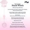 Reloj de Enfermera Transfronterizo, Reloj de Bolsillo para Doctor, Reloj de Silicona Colgante de Dibujos Animados, Hebilla Retráctil de Fácil Extracción, Reloj de Trabajo Médico, Moderno y de Moda