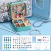 Serie Navideña de Amazon Pulsera de Cuentas Navideñas DIY Joyería Regalo Creativo Europeo y Americano Set de Caja Sorpresa