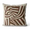 Almohadas Personalizadas Estilo Wabi-Sabi Maillard, Regalos Corporativos, Almohadas de Arte Abstracto, Cojines para Sofá del Hogar, Mayoreo