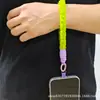 Cordón de Felpa Colorido para Teléfono de Otoño e Invierno, Llavero de Muñeca Corto a la Moda, Correa Anticaída para Botellas de Agua y Accesorios de Bolsa