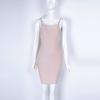 Amazon AliExpress Mujer Tejido Sling Falda Ajustada Pura Querer Clásico Sencillo Vestido Vendaje Fábrica