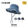 Sombrero de Pescador de Mezclilla Transpirable para Exterior para Mujer 2025 Nuevo Sombrero de Sol de Verano para Hombre Protección UV para Mujer