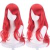 Peluca Shengda COS de Animación Universal Europa y América Multicolor Larga 70cm Cabello Rizado Micro Rizado cosplay Salida de Fábrica