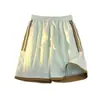2026 Verão Novo Estilo Textura de Seda Gelada Leve Fashionável Tendência Unissex para Corrida ao Ar Livre Basquete Fitness Shorts de Praia