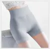 Pantalones Boxer de Cintura Media-Alta sin Costuras para Reducir Vientre Pantalones de Seguridad para Reducir Vientre para Mujer Entrepierna de Algodón Puro Elásticos Altos Boxer para Levantar Cadera y Reducir Vientre