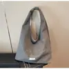 Bolso de Hombro Versátil Casual Transfronterizo Moda Estilo Otoño e Invierno Gran Capacidad Coreano Moderno Nicho Literario Bolso de Mano Bolso Tote