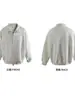 Negro Primavera Otoño Gris Color Sólido Mismo Estilo Cuello Alto Viaje Manga Raglán Exhibición Holgada Chaqueta Casual Ocasión de Ocio Ninguno