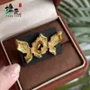 Brincos de Borboleta com Diamantes Estilo Igual da Loja de Ouro para Mulheres, Design de Nicho, Luxo Leve, High-End, Presente Exquisito para Namorada