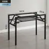 Estrutura de Mesa Dobrável, Suporte de Mesa Longa, Estrutura de Ferro de Camada Dupla/Camada Única, Pernas de Mesa, Pernas de Estrutura de Mesa Dobrável em Ferro Artístico com Travessas