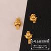 Xizang Oro Xizang Plata Gato de la Suerte Hecho a mano diy Accesorios para Joyería Pulsera de la Suerte Collar Accesorios Vintage de Plata Xizang