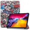 Funda protectora aplicable para iPad pro11 2021 funda protectora simple tipo libro funda protectora tri-fold pintada