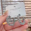 Pendientes de Aro Versátiles de Alta Gama y Elegantes, Estilo Europeo y Americano, Modernos y Únicos, Populares para Ir al Trabajo, Pendientes Minimalistas