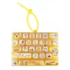 Capibara Alivio del Estrés Teclado de 26 Teclas Llavero Colgante para Bolso de Pareja Juguete de Botón Adorno Pequeño Regalo Venta al por Mayor